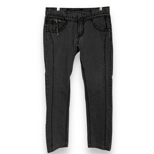 Giorginni Jeans‎ Faded Black Dark Gray Denim Men Size 32x32 100% Cotton